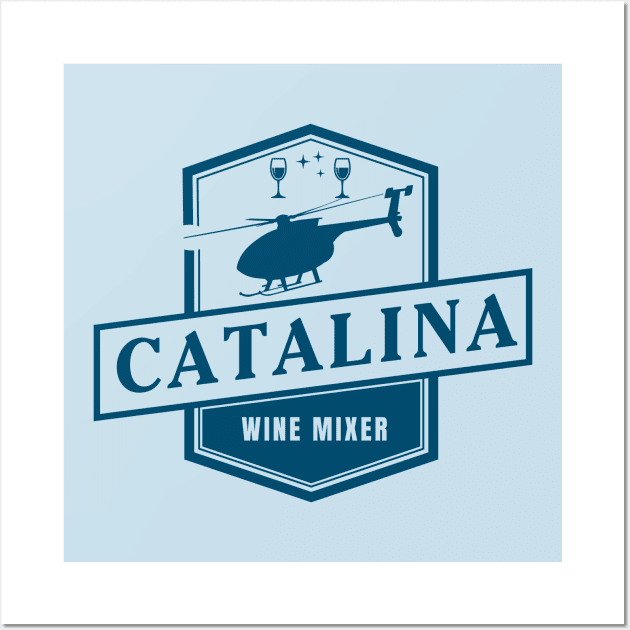 Catalina Wine Mixer Wall Art by Vanilla Susu